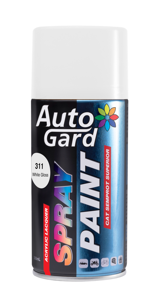 AUTOGARD WHITE (HI-GLOSS) 300mL