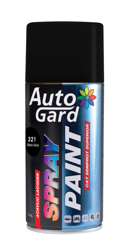 AUTOGARD BLACK (HI-GLOSS) 300mL