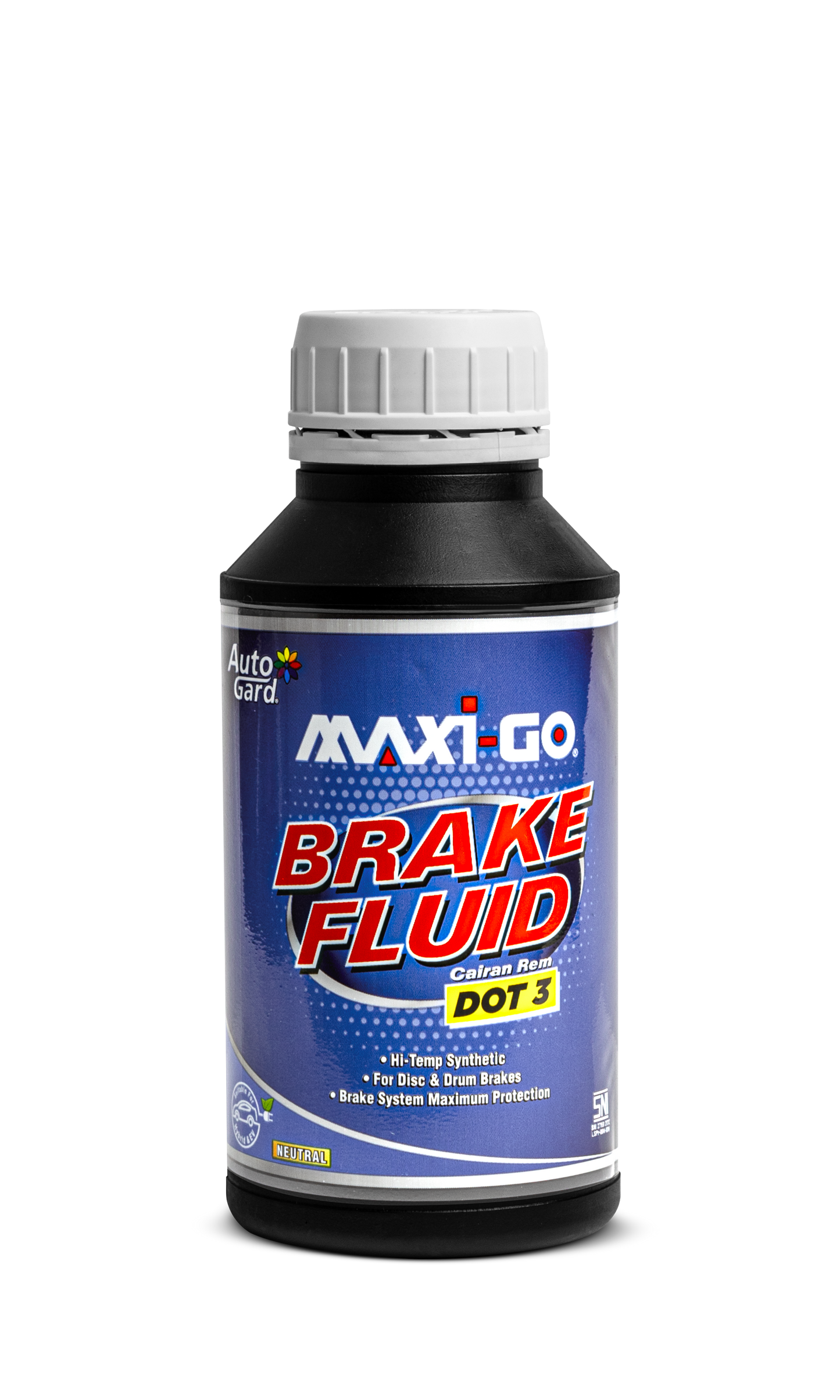 ANTI FOAMING FORMULA AUTOGARD MAXIGO BRAKE FLUID 250 mL Sprays SG