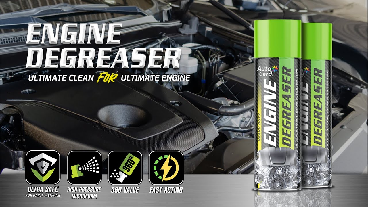 Autogard Engine Degreaser with Rubber, Paint Work & Plastic Safe formula