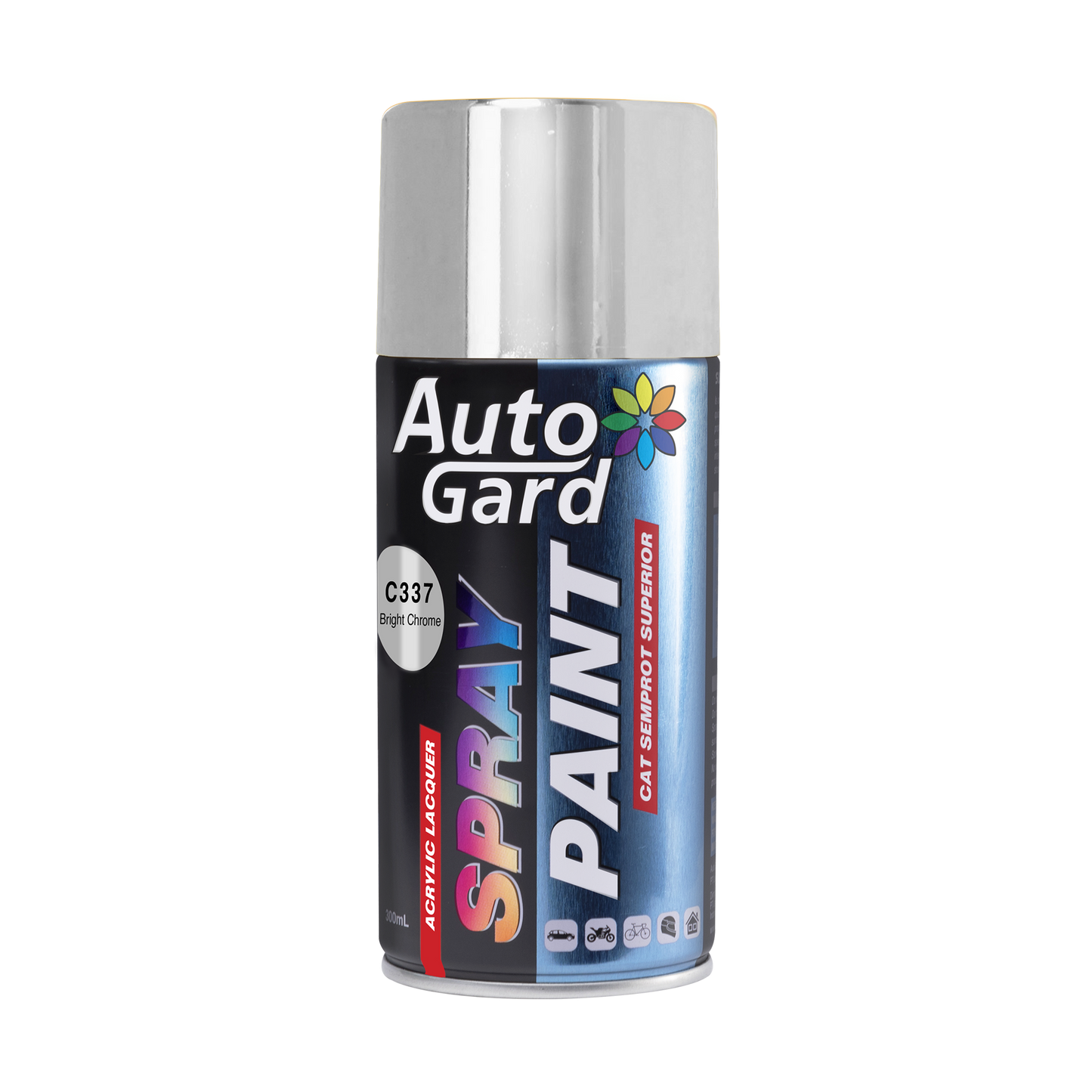 AUTOGARD BRIGHT CHROME 300mL